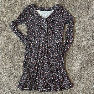 Women’s SO Floral L/S dress